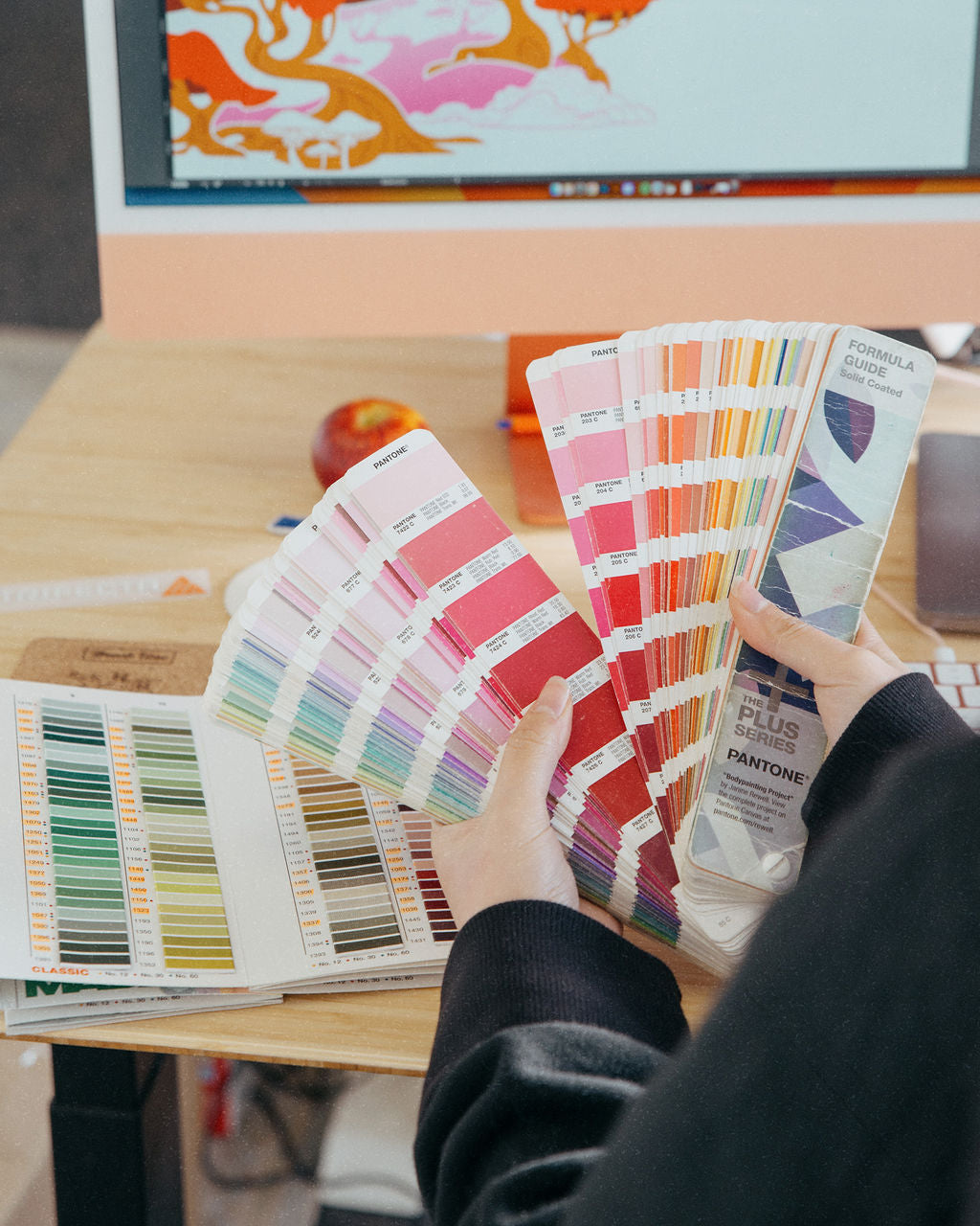 How Print Room Matches Colours for Screen Printing and Embroidery: A Guide to Ensuring Your Brand Stays On Point