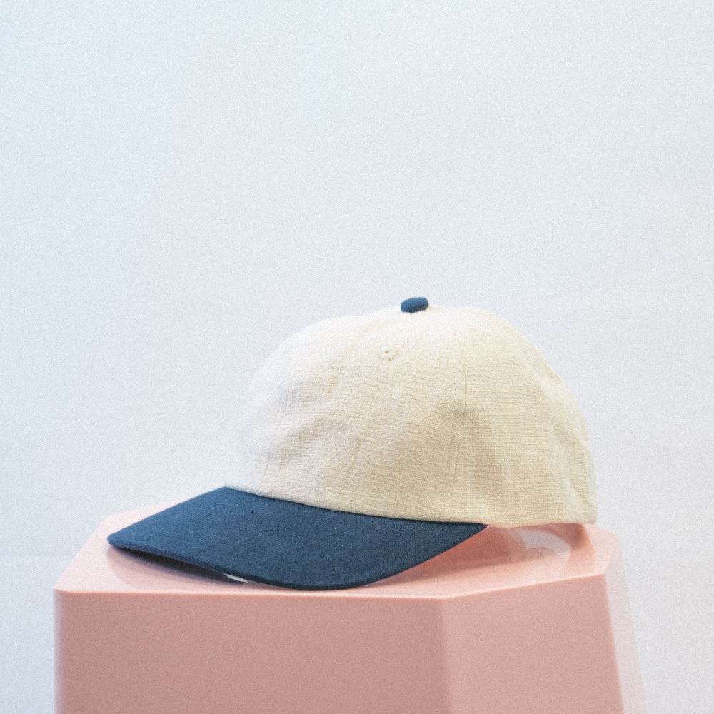 PR HEMP CAP - 6 PANEL TWO TONE - Custom Clothing | T Shirt Printing | Embroidery | Screen Printing | Print Room NZ