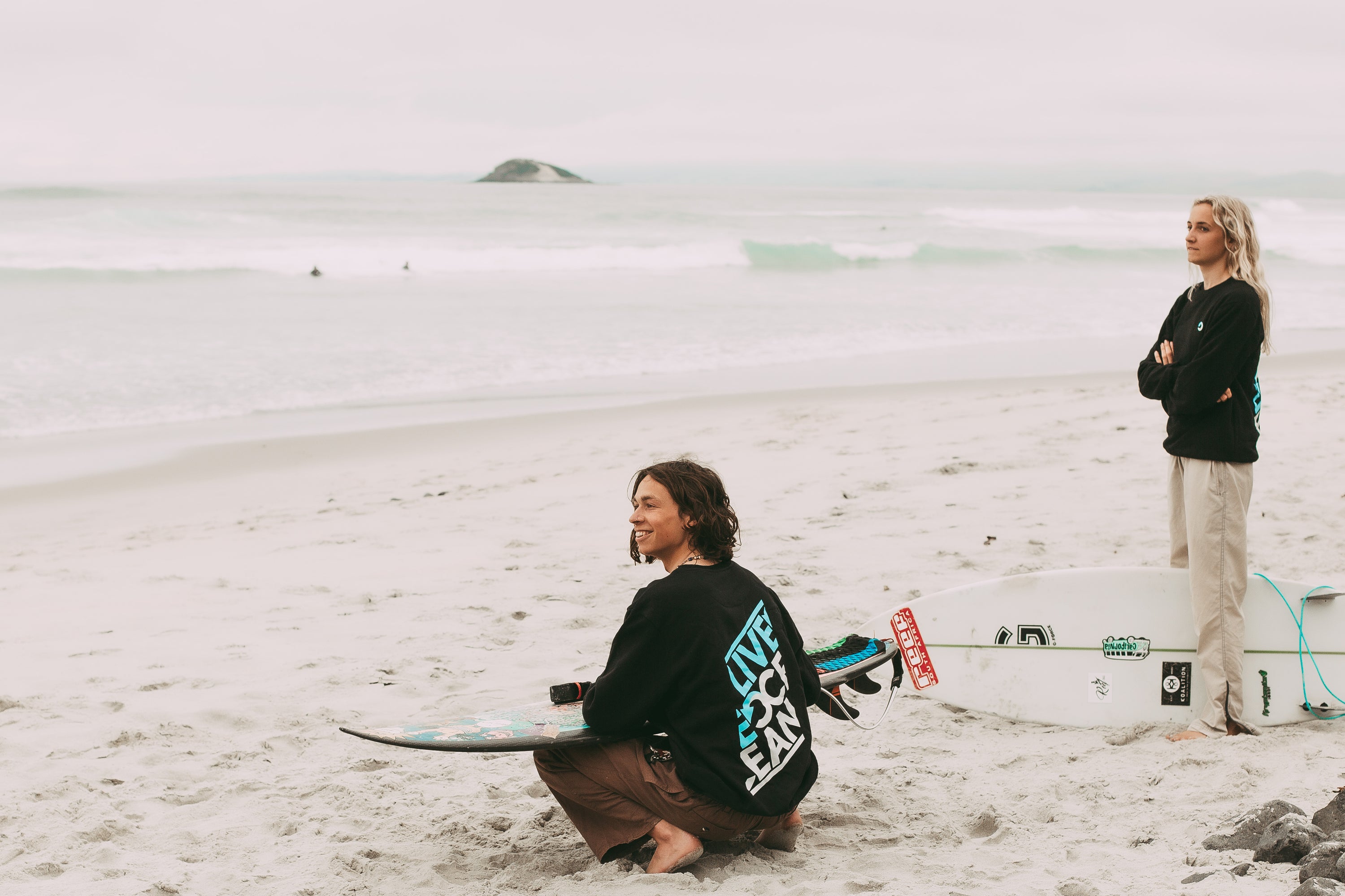 CUSTOM SCREENPRINTED MERCHANDISE FOR FUNDRAISING LIVE OCEAN NZ