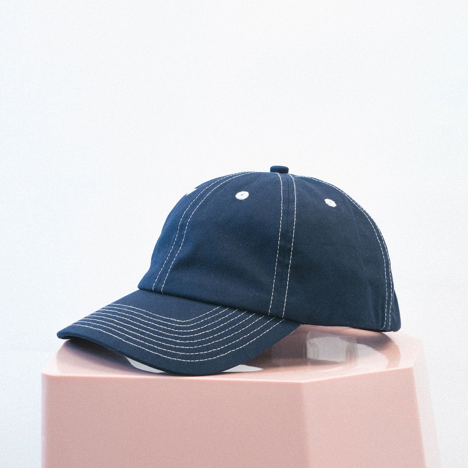 6 panel – contrast dad cap