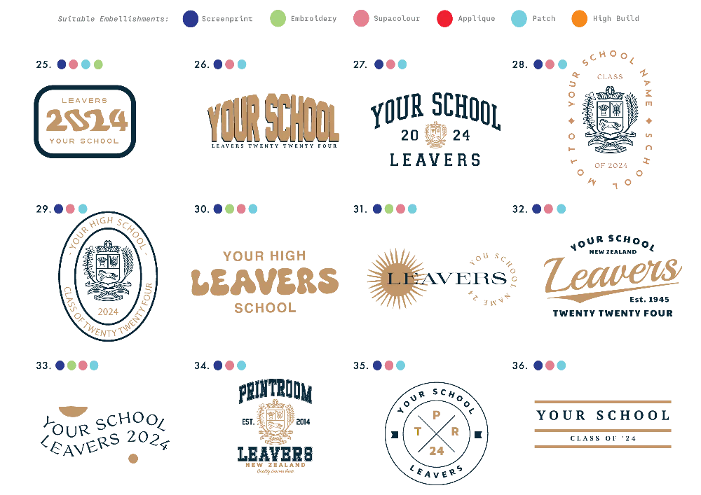Custom Made Rugby Jersey | Unisex - Leavers Gear NZ 2025