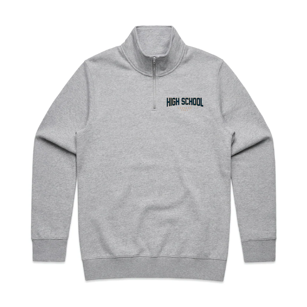 AS Colour Half Zip Sweater | Unisex - Leavers Gear NZ 2025