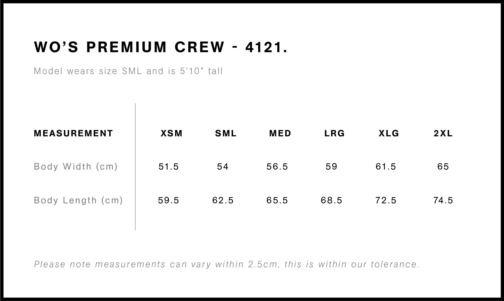 AS Colour | Women's Premium Crew