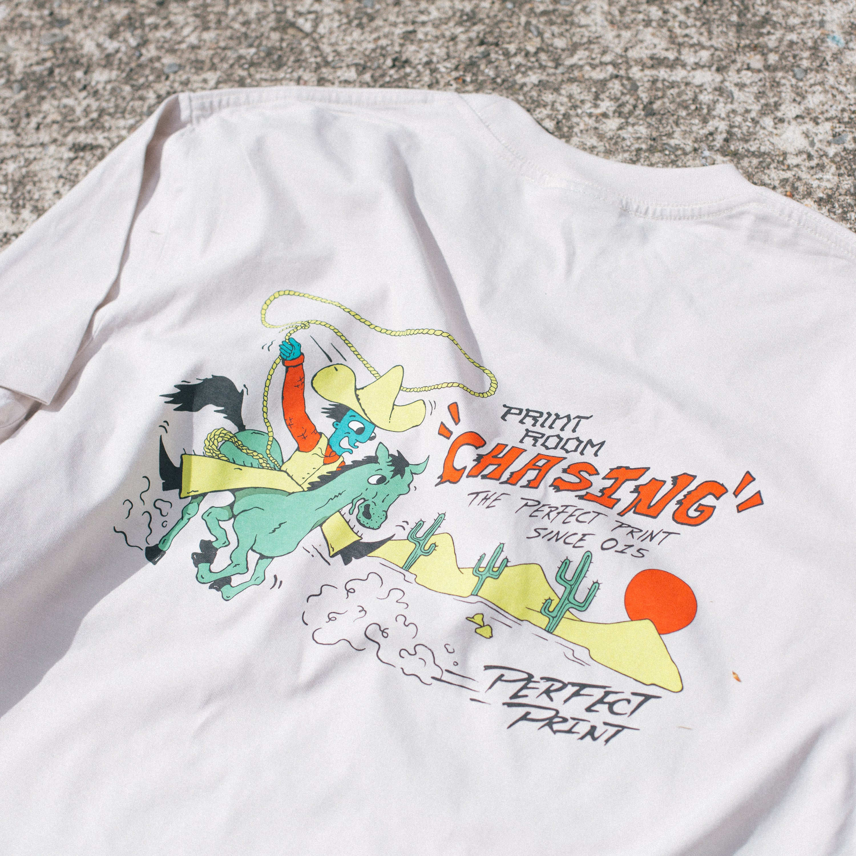 Cowboy Tee - Custom Clothing | T Shirt Printing | Embroidery | Screen Printing | Print Room NZ