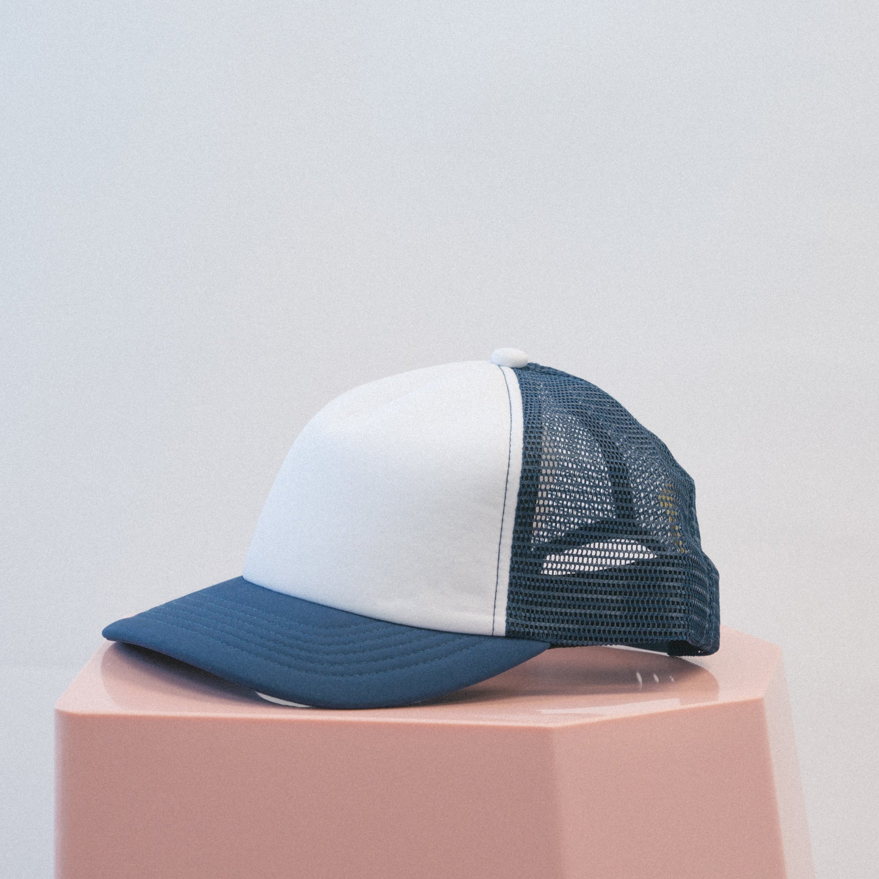 PR TRUCKER CAP - TWO TONE - Custom Clothing | T Shirt Printing | Embroidery | Screen Printing | Print Room NZ