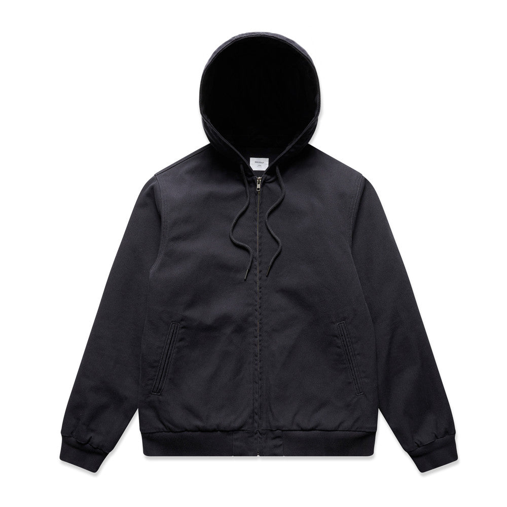 AS Colour canvas bomber hood jacket