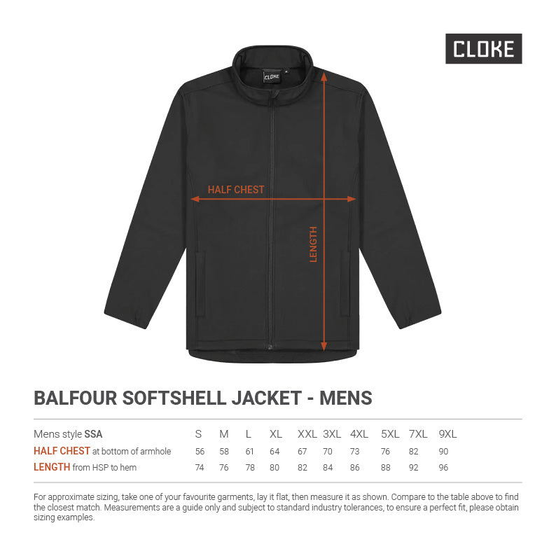 Koti Whakamahana Tāne | Men's Softshell Jacket