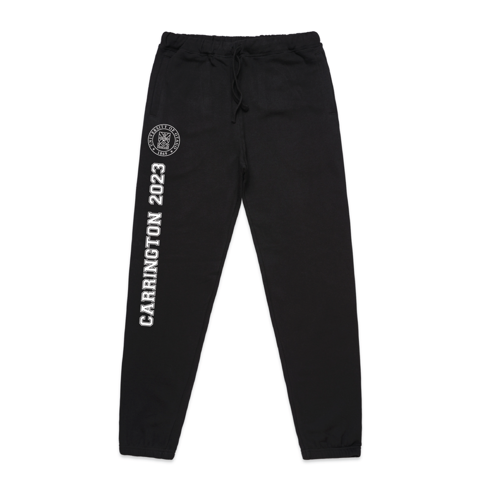 Carrington College 2023 - Trackpants - Custom Clothing | T Shirt Printing | Embroidery | Screen Printing | Print Room NZ