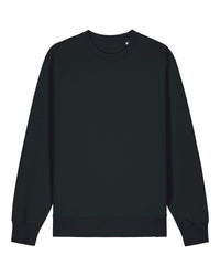 Black sweatshirt on a white background