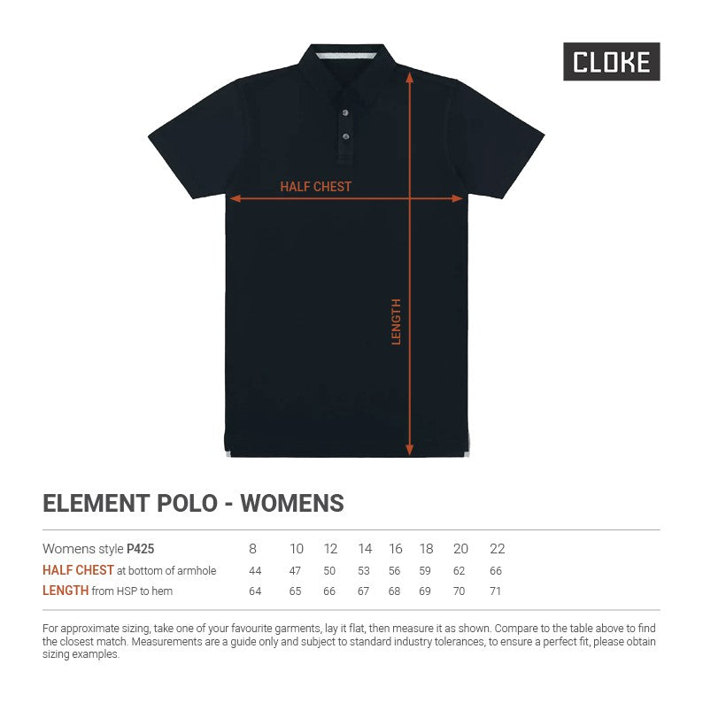 Hāte Polo Wāhine | Women's Polo - Custom Clothing | T Shirt Printing | Embroidery | Screen Printing | Print Room NZ