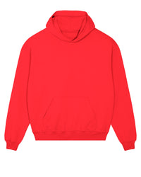 Red hoodie on a white background