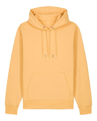 Yellow hoodie on a white background