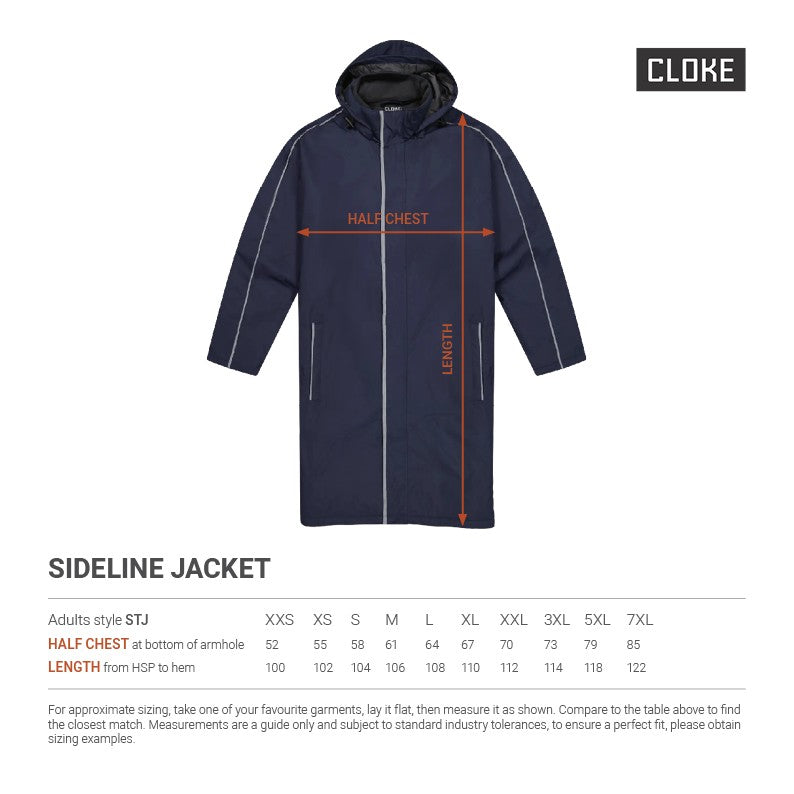 South Pac 2024 - Sideline Jacket - Custom Clothing | T Shirt Printing | Embroidery | Screen Printing | Print Room NZ