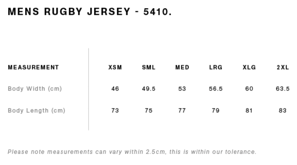 Kaiapoi Leavers 2023 - Rugby Jersey - Custom Clothing | T Shirt Printing | Embroidery | Screen Printing | Print Room NZ