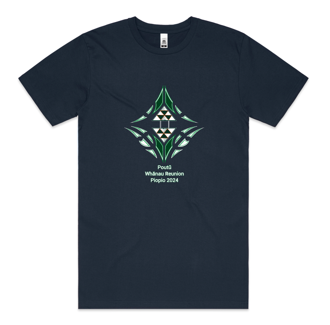 Poutu - Mens Tee | Pre Order - Custom Clothing | T Shirt Printing | Embroidery | Screen Printing | Print Room NZ