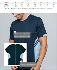 Men's Tasman Tee | Masters Games 2026