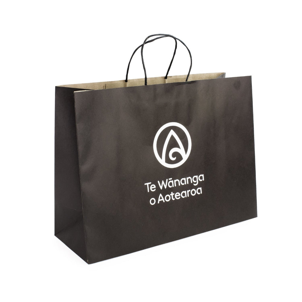 Pākete - Paper Bag - Custom Clothing | T Shirt Printing | Embroidery | Screen Printing | Print Room NZ