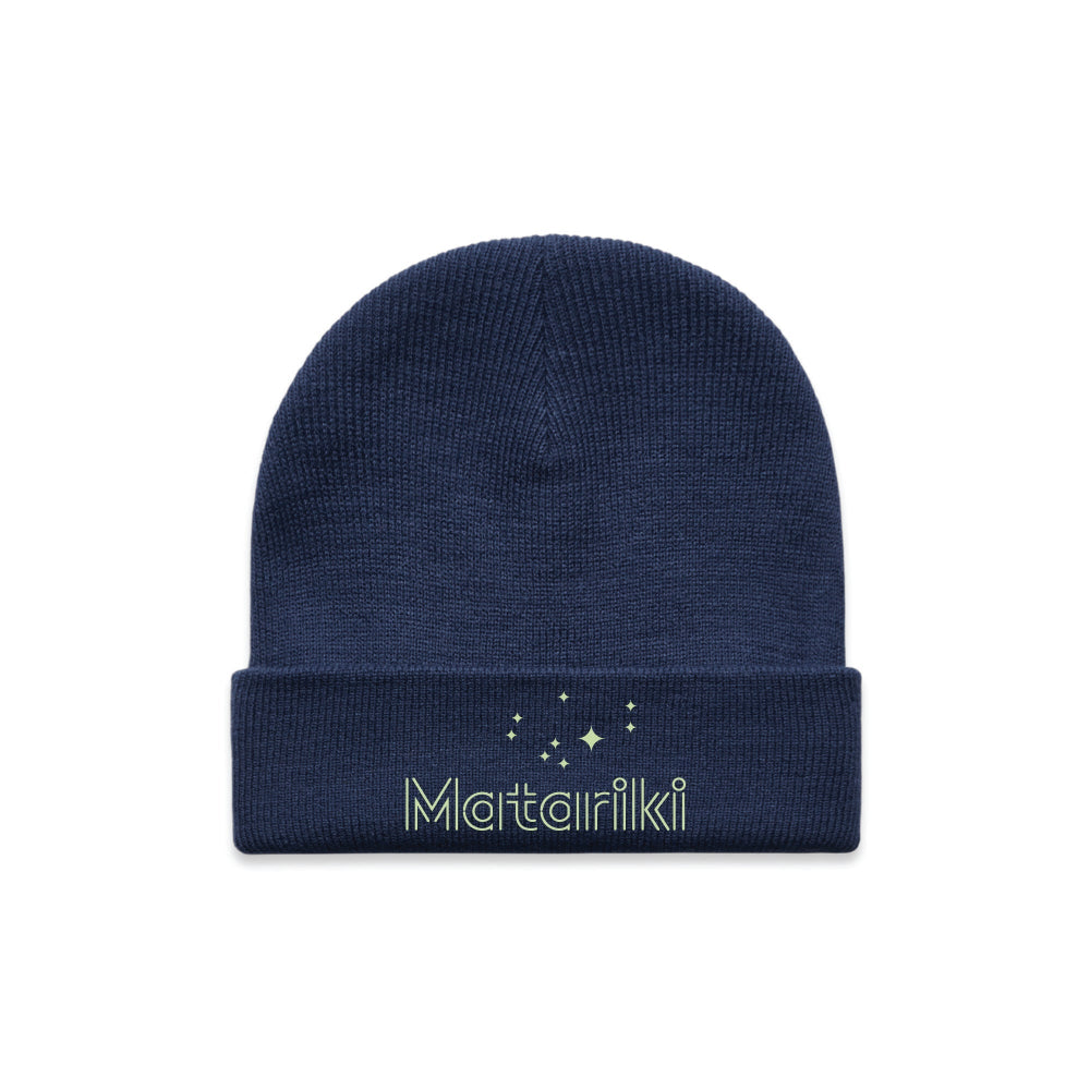 Pōtae - Matariki Beanie - Custom Clothing | T Shirt Printing | Embroidery | Screen Printing | Print Room NZ