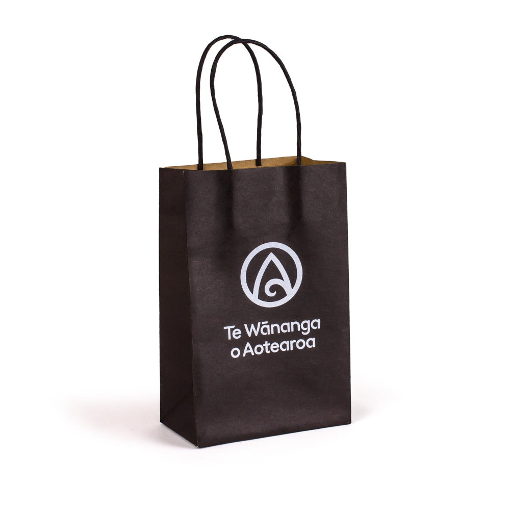 Pākete - Paper Bag - Custom Clothing | T Shirt Printing | Embroidery | Screen Printing | Print Room NZ