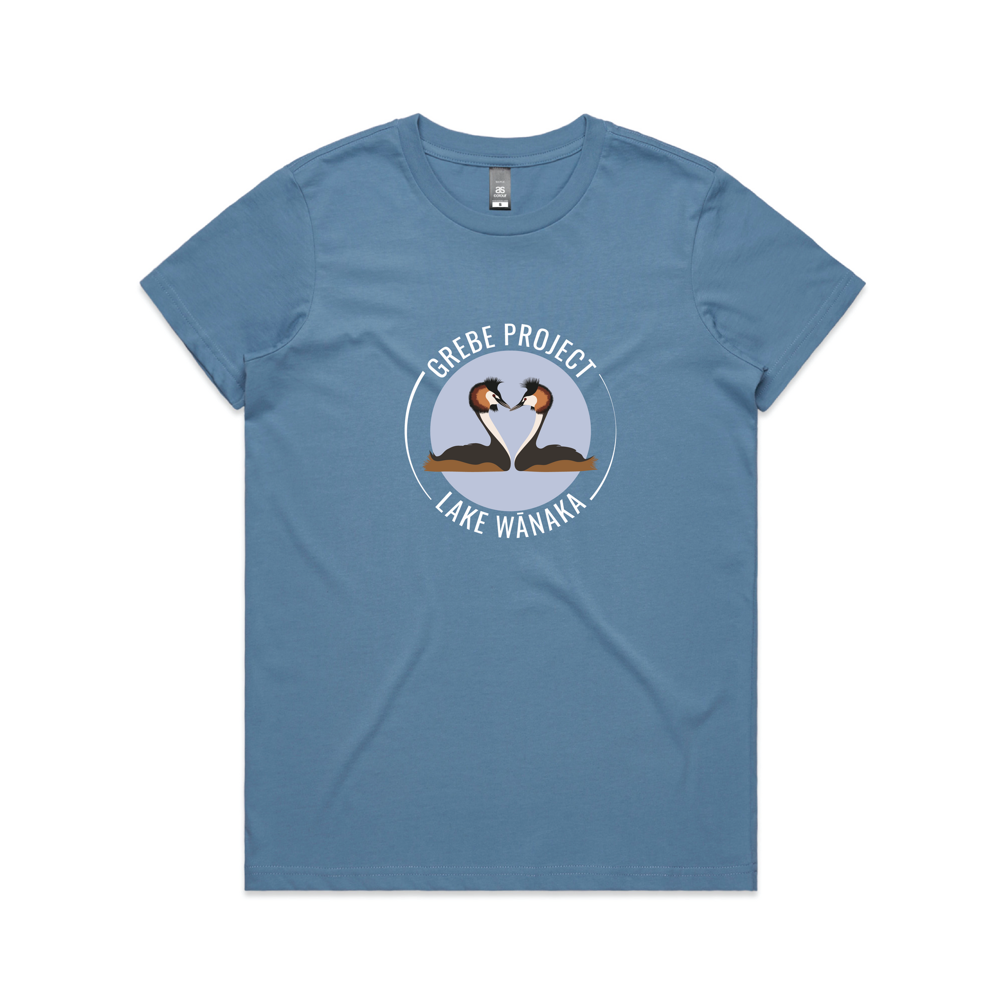 Grebe Project | Womens Tee | Pre-order - Custom Clothing | T Shirt Printing | Embroidery | Screen Printing | Print Room NZ