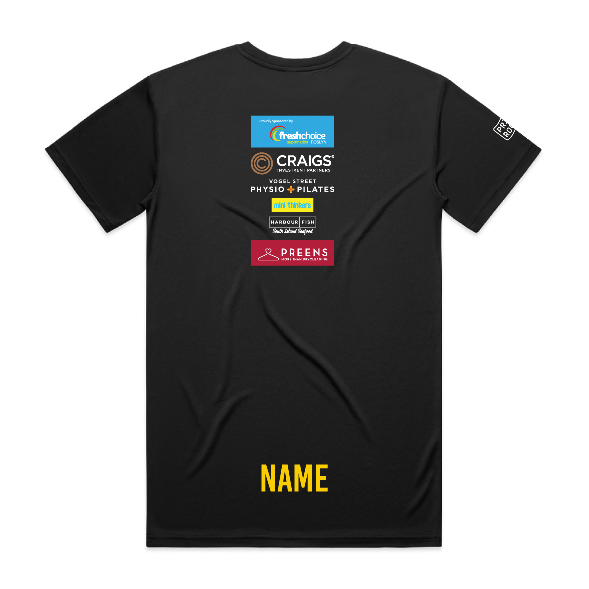 Hill City–University Athletics Club - Men's Training Tee - Preorder - Custom Clothing | T Shirt Printing | Embroidery | Screen Printing | Print Room NZ