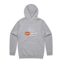 Talk to a Mate | Women's Hoodie - Custom Clothing | T Shirt Printing | Embroidery | Screen Printing | Print Room NZ