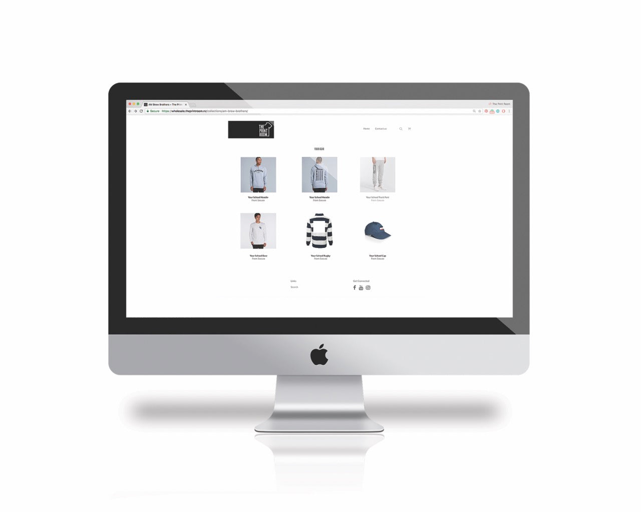 fundraising pre order online store with print room