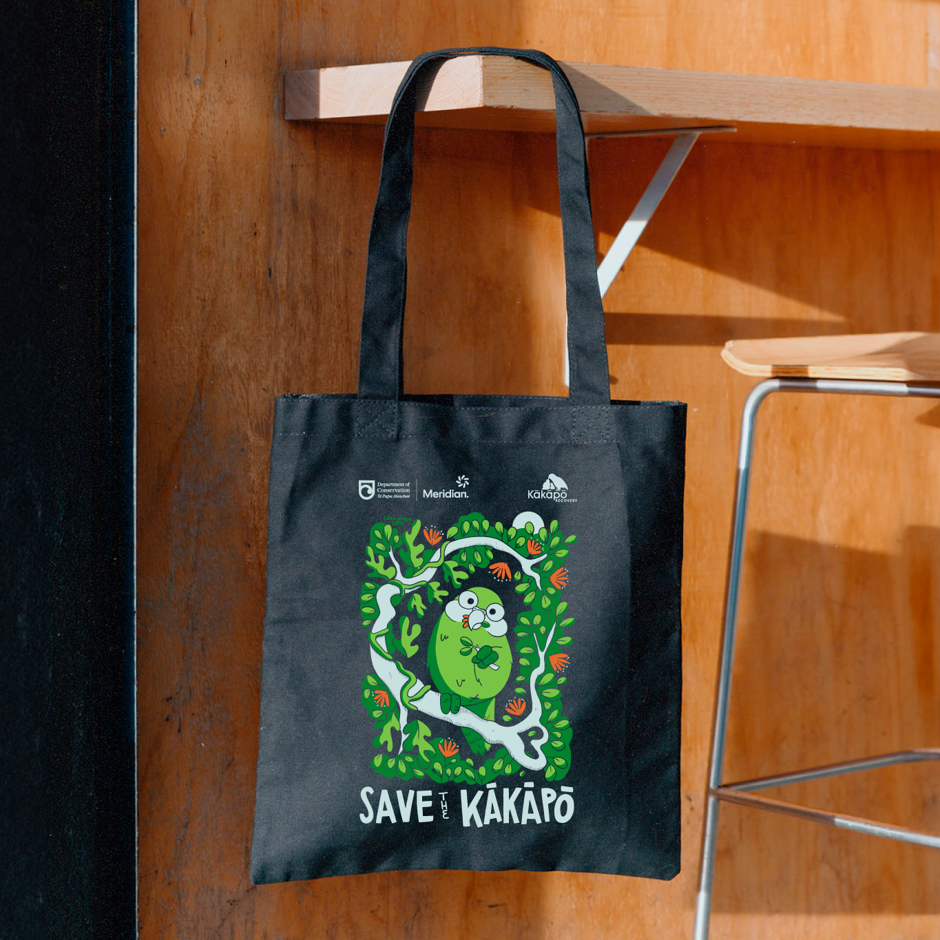 Save the Kākāpō 2025 - Tote Bag - Preorder