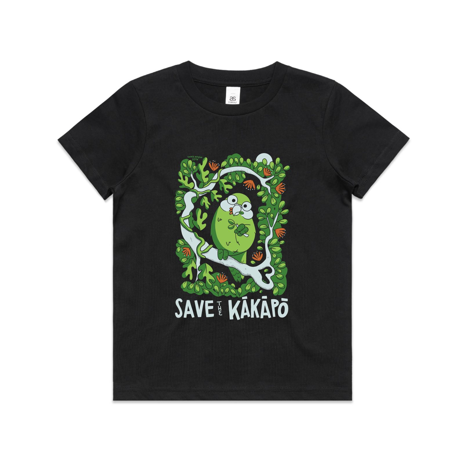 Save the Kākāpō 2025 - Kids Tee - Preorder