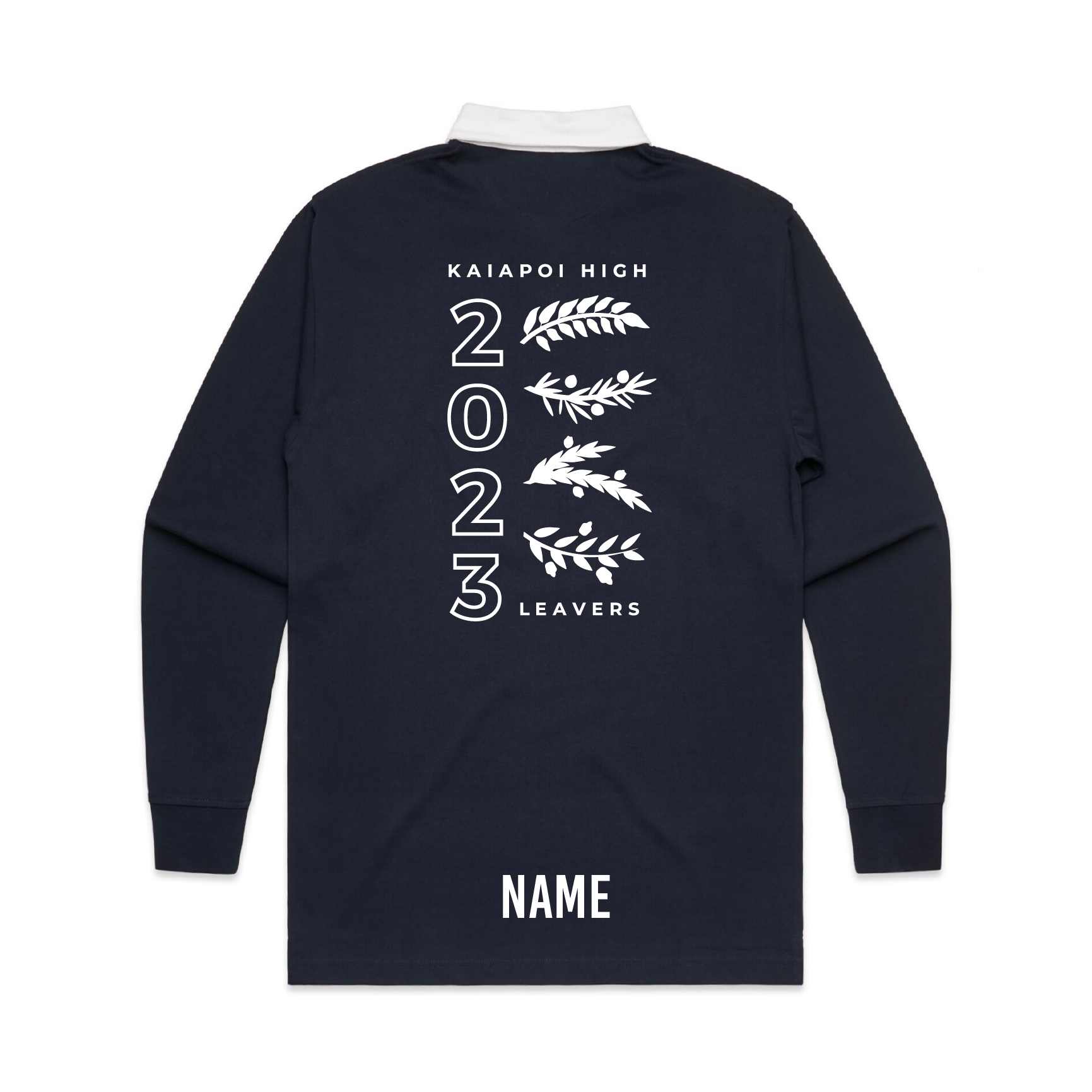Kaiapoi Leavers 2023 - Rugby Jersey - Custom Clothing | T Shirt Printing | Embroidery | Screen Printing | Print Room NZ