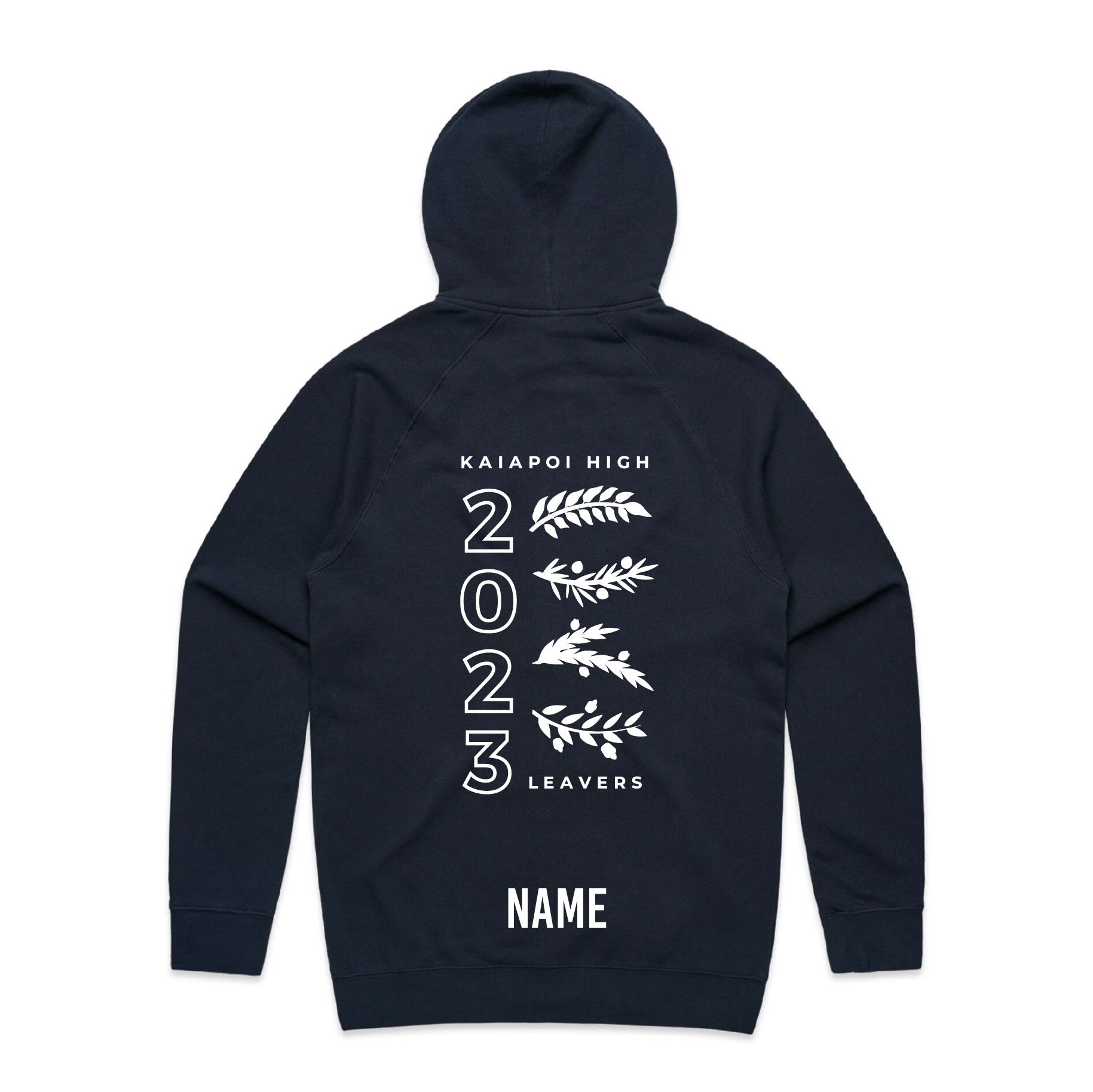 Kaiapoi Leavers 2023 - Zip Hoodie - Custom Clothing | T Shirt Printing | Embroidery | Screen Printing | Print Room NZ