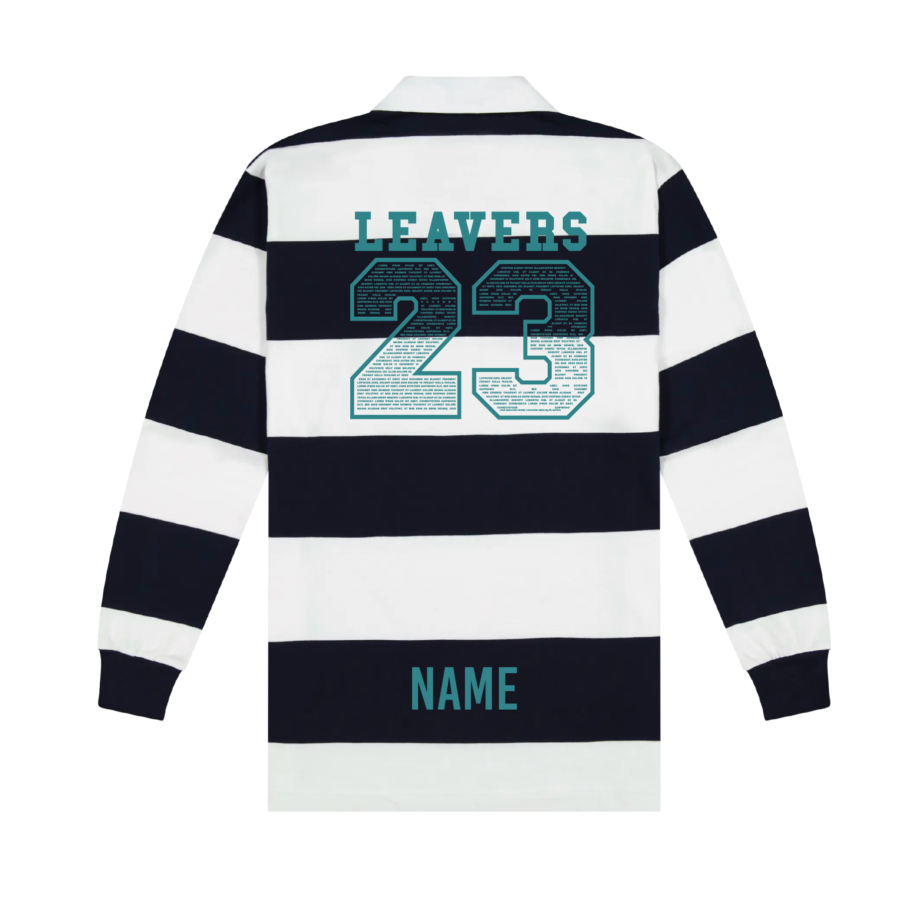 Kristin School Leavers 2023 Rugby Jersey - Custom Clothing | T Shirt Printing | Embroidery | Screen Printing | Print Room NZ