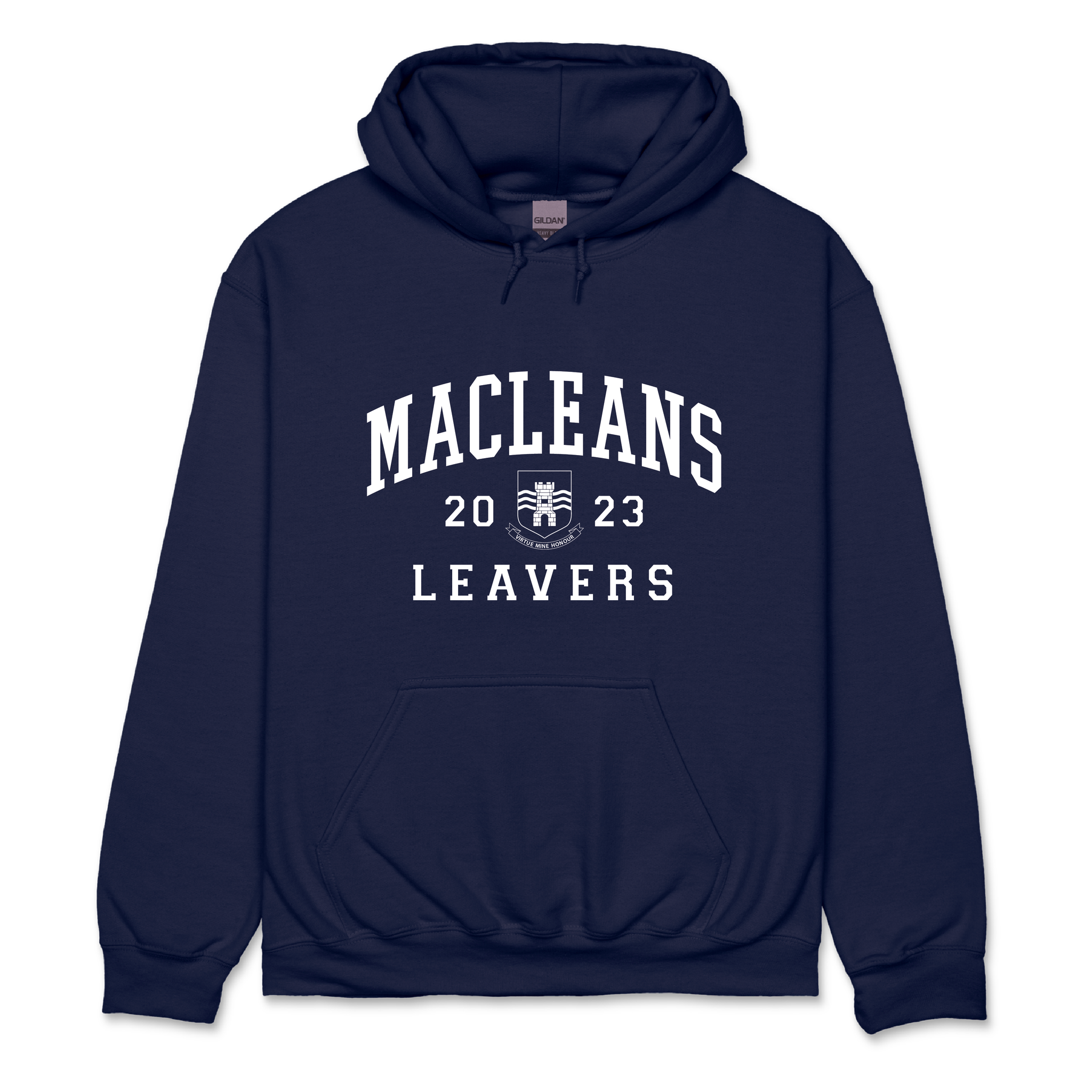 Macleans College 2023 - Gildan Hoodie - Custom Clothing | T Shirt Printing | Embroidery | Screen Printing | Print Room NZ