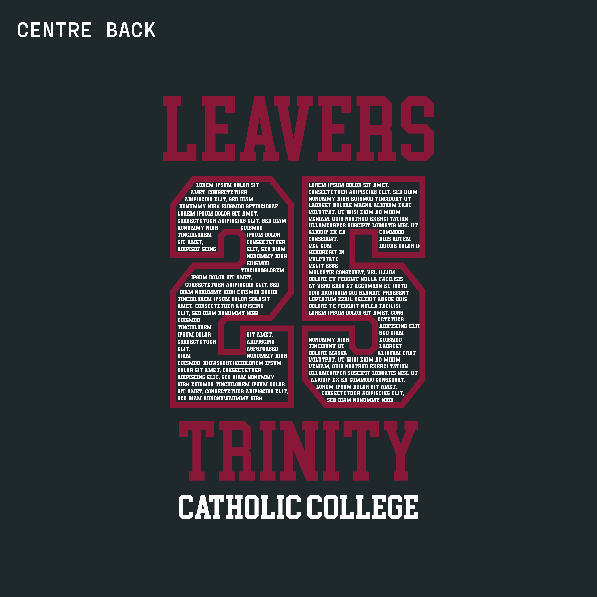 Trinity Catholic College Leavers 2025 - Hoodie - Preorder