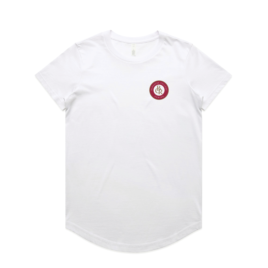 Baradene College | Pre Order Women's Curve Tee - Custom Clothing | T Shirt Printing | Embroidery | Screen Printing | Print Room NZ