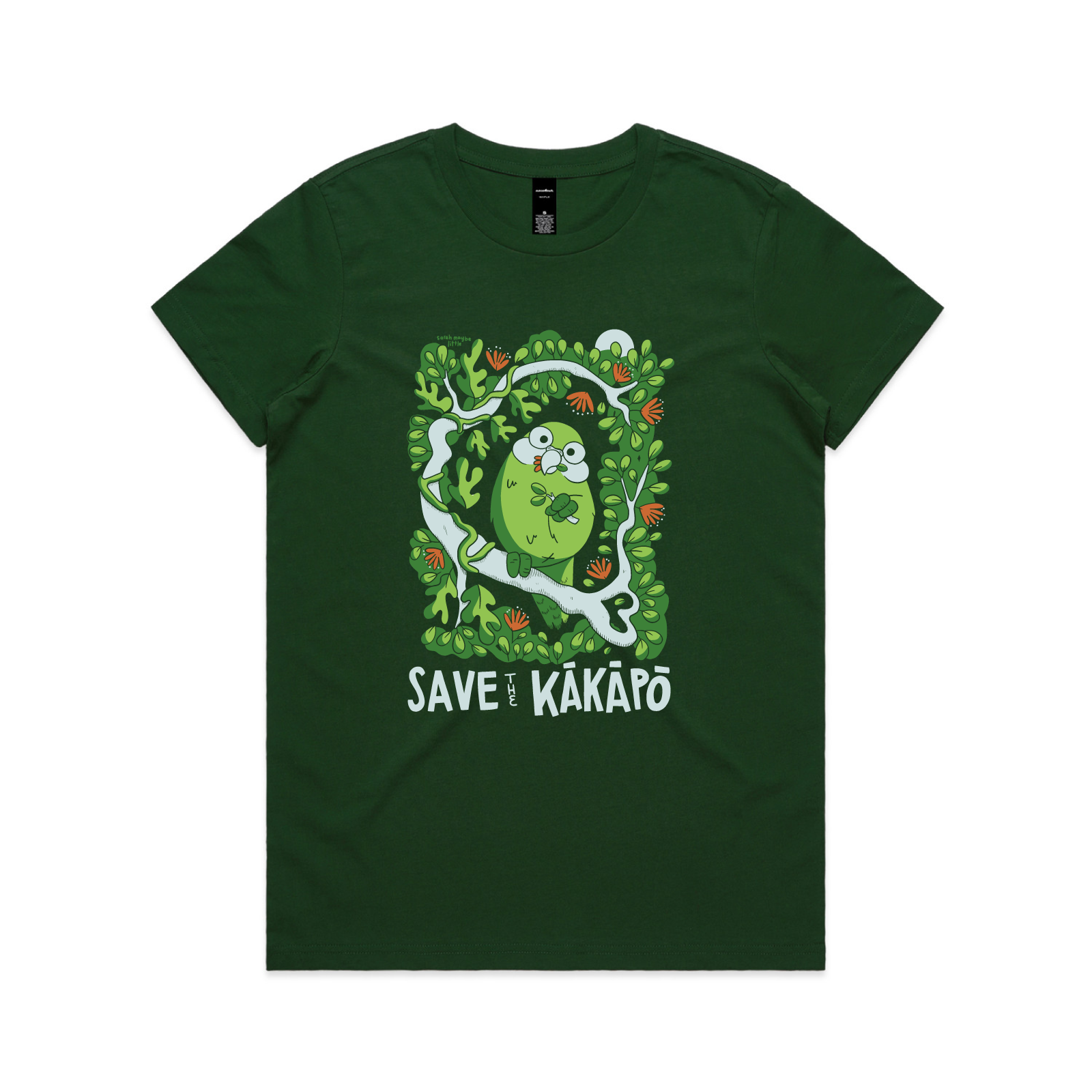 Save the Kākāpō 2025 - Women's Tee - Preorder