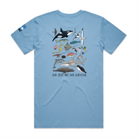 Seaweek - Mens/Unisex Tee Shirt - Pre Order - Custom Clothing | T Shirt Printing | Embroidery | Screen Printing | Print Room NZ