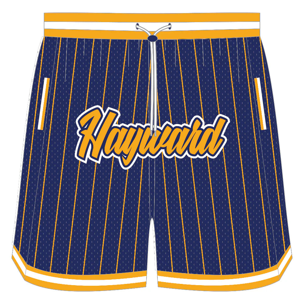 Hayward College 2024 - Basketball Shorts - Custom Clothing | T Shirt Printing | Embroidery | Screen Printing | Print Room NZ