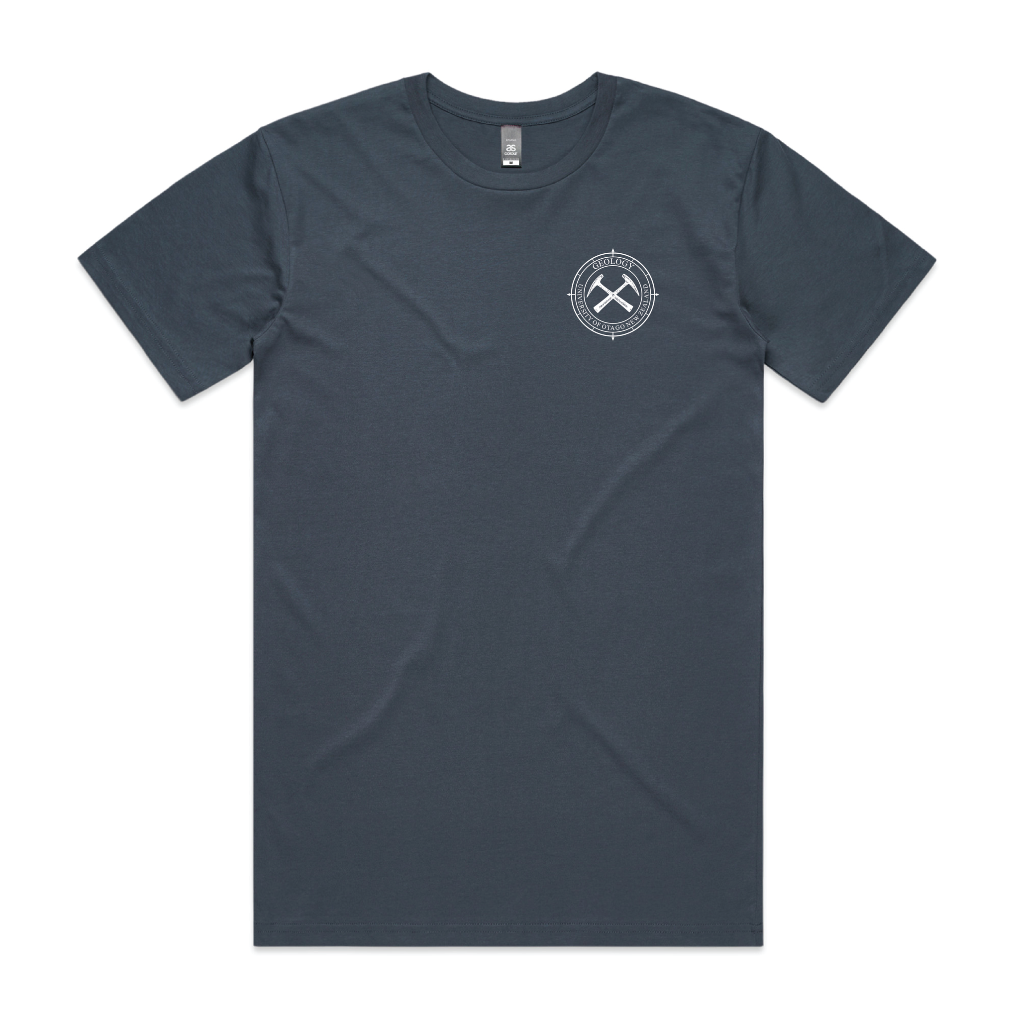 Otago Uni Geological Society 2023 - Staple Tee - Custom Clothing | T Shirt Printing | Embroidery | Screen Printing | Print Room NZ