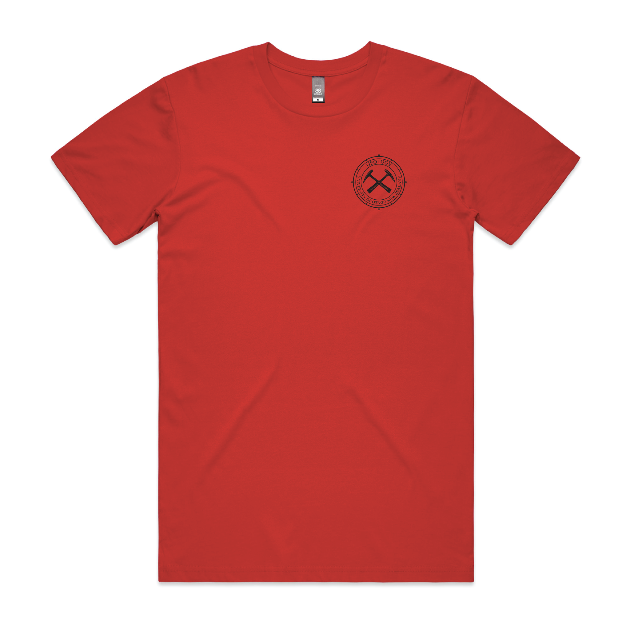 Otago Uni Geological Society 2023 - Staple Tee - Custom Clothing | T Shirt Printing | Embroidery | Screen Printing | Print Room NZ