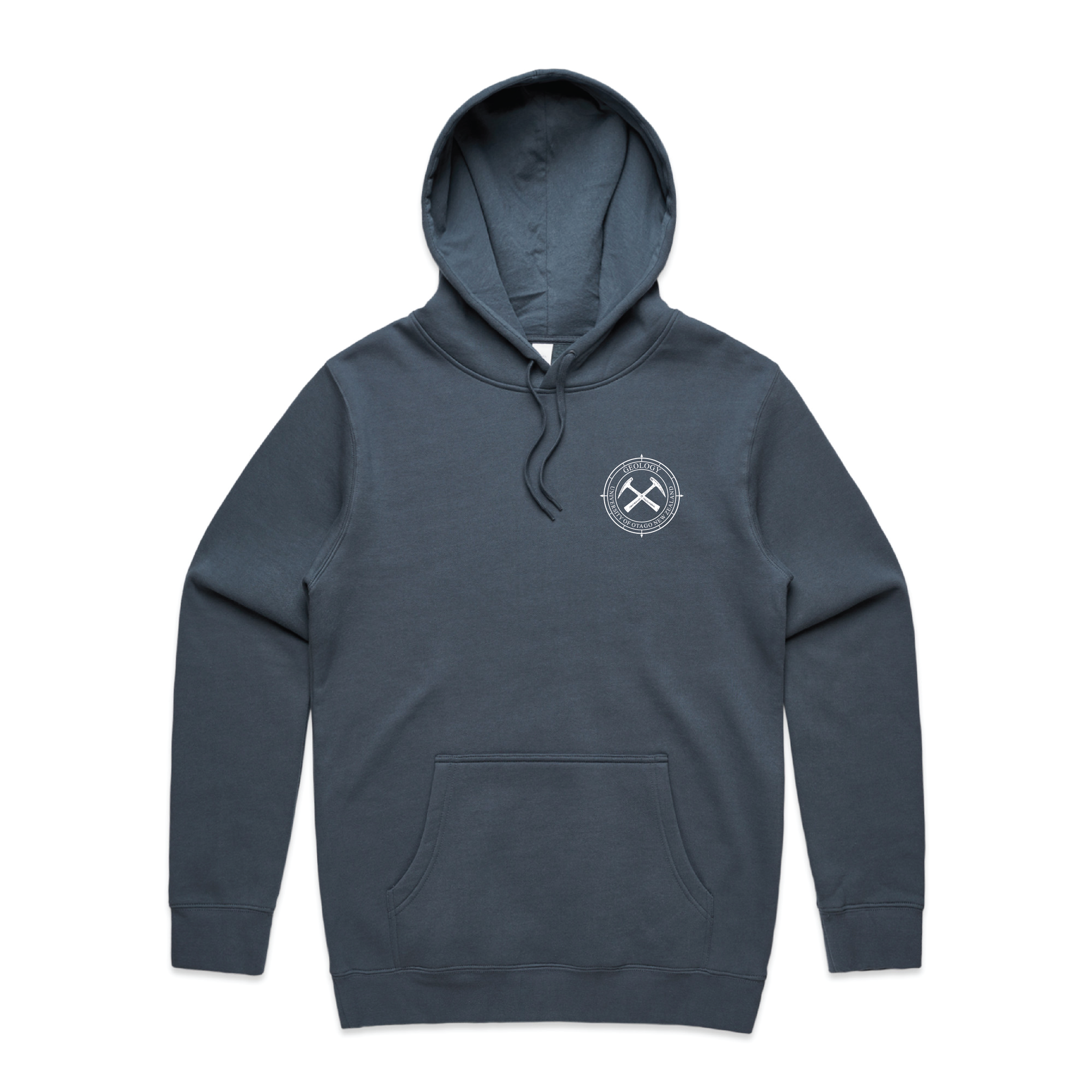 Otago Uni Geological Society 2023 - Stencil Hoodie - Custom Clothing | T Shirt Printing | Embroidery | Screen Printing | Print Room NZ