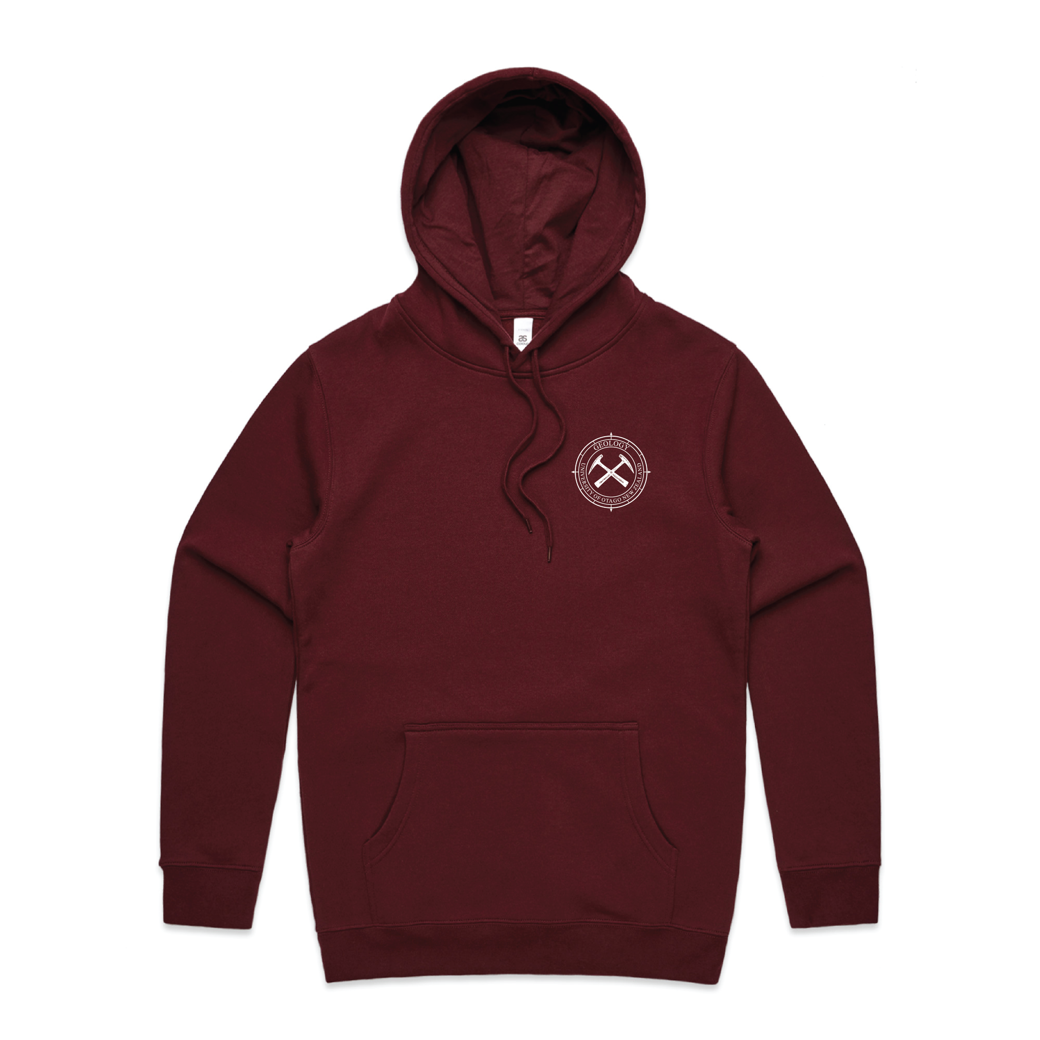 Otago Uni Geological Society 2023 - Stencil Hoodie - Custom Clothing | T Shirt Printing | Embroidery | Screen Printing | Print Room NZ