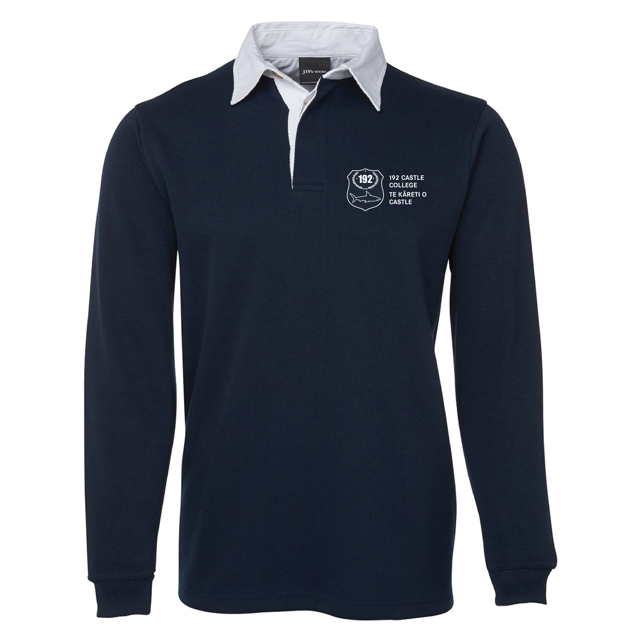 Rugby Jersey - 192 Castle College 2023 - Custom Clothing | T Shirt Printing | Embroidery | Screen Printing | Print Room NZ