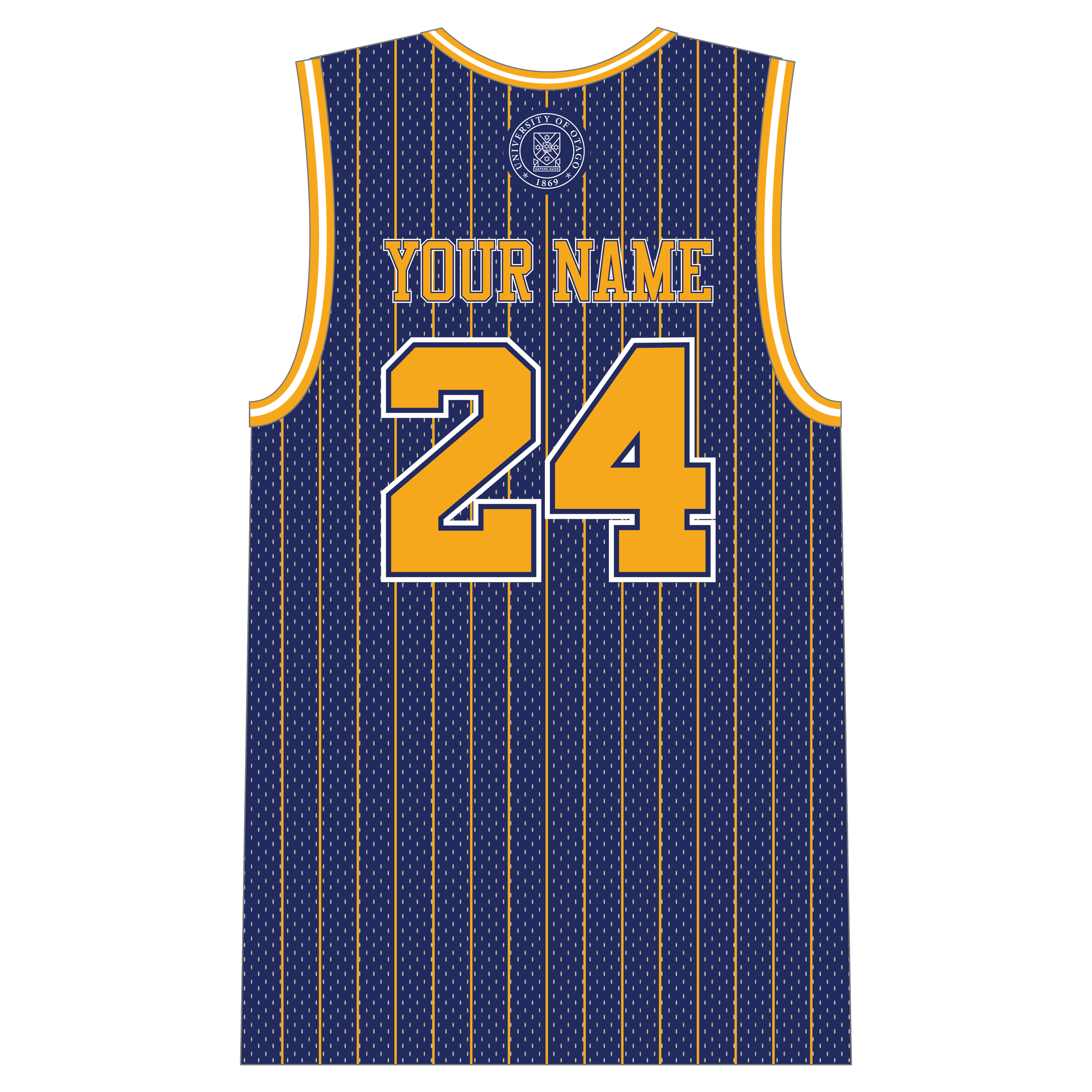Hayward College 2024 - Basketball Singlet - Custom Clothing | T Shirt Printing | Embroidery | Screen Printing | Print Room NZ