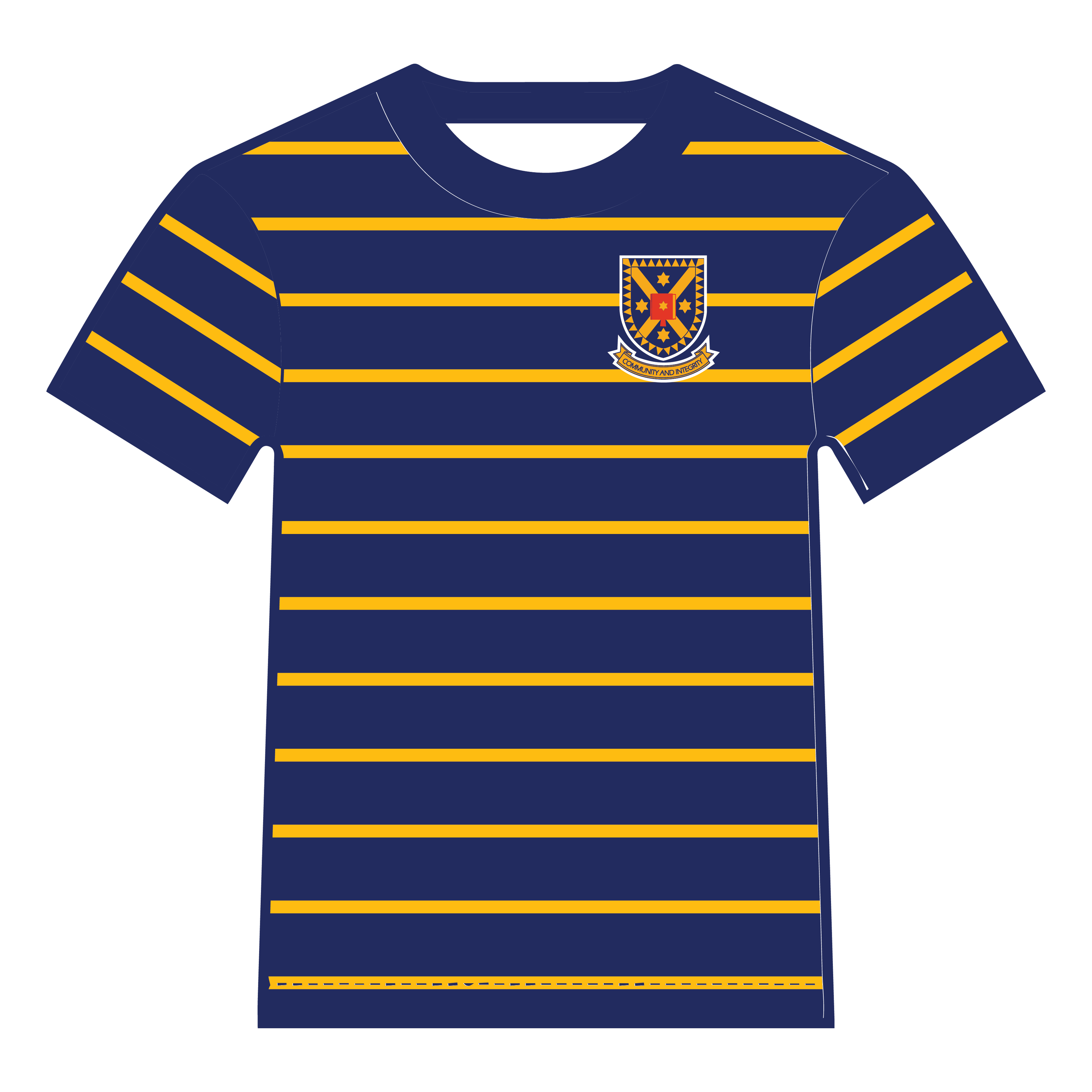 Hayward College 2024 - Sports Tee - Custom Clothing | T Shirt Printing | Embroidery | Screen Printing | Print Room NZ