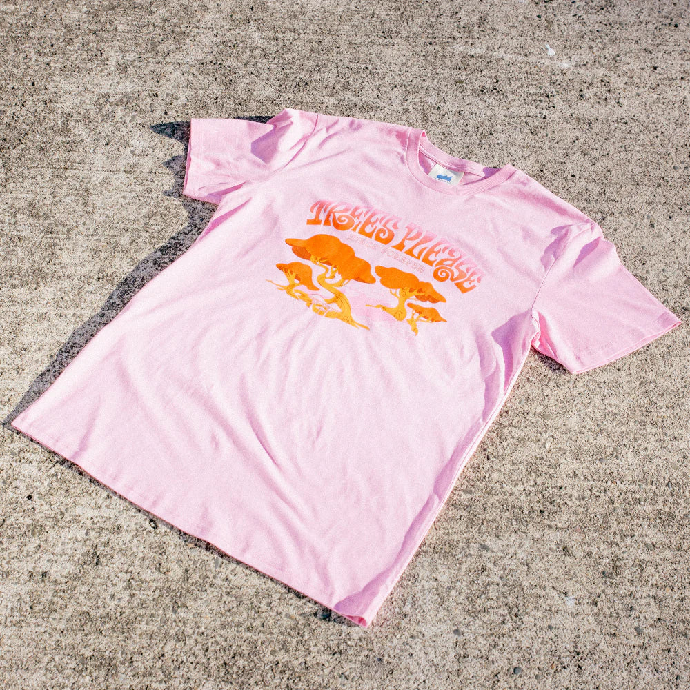 Kell Sunshine | Trees Please Tee - Custom Clothing | T Shirt Printing | Embroidery | Screen Printing | Print Room NZ