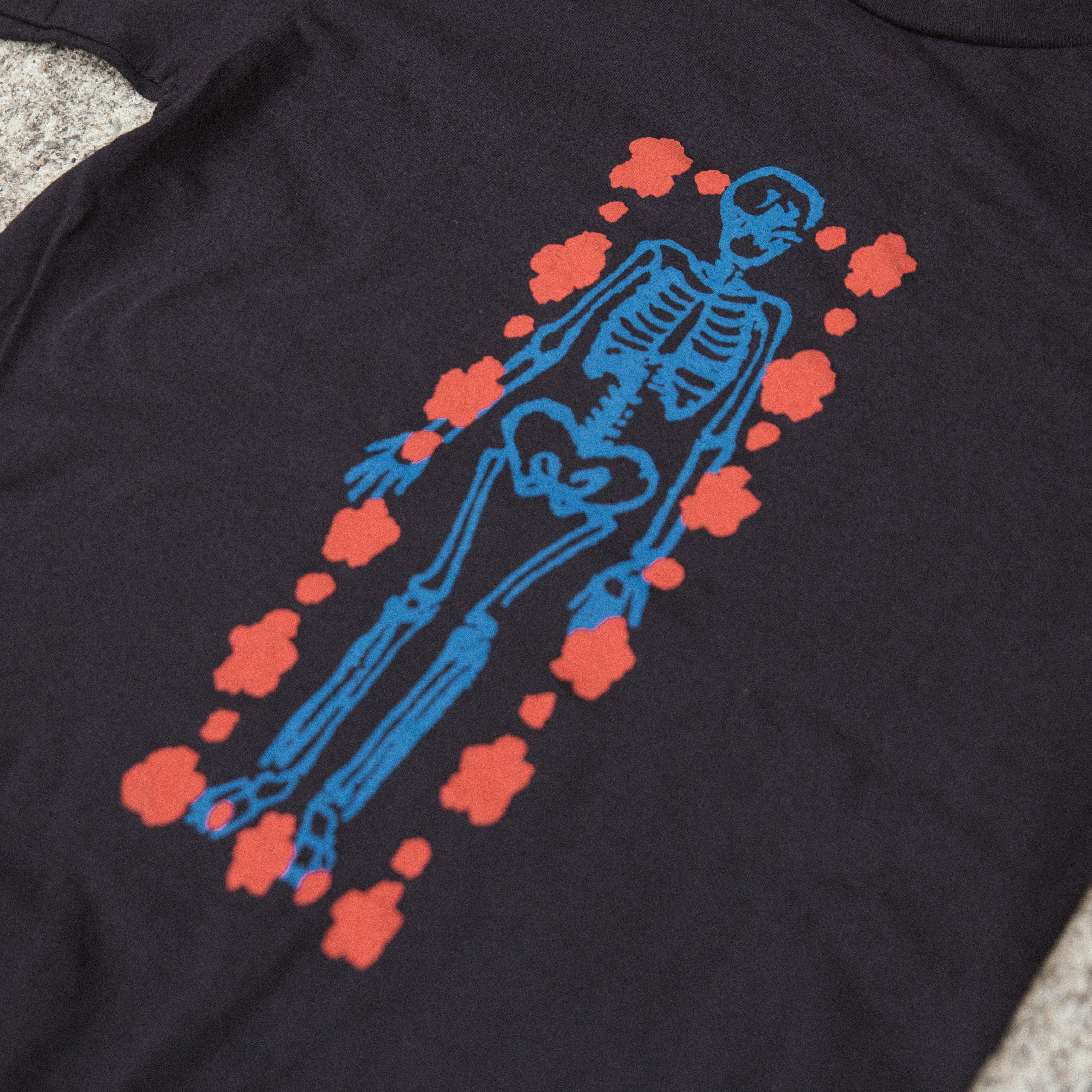 Josh Hunter | Skeleton Tee - Custom Clothing | T Shirt Printing | Embroidery | Screen Printing | Print Room NZ
