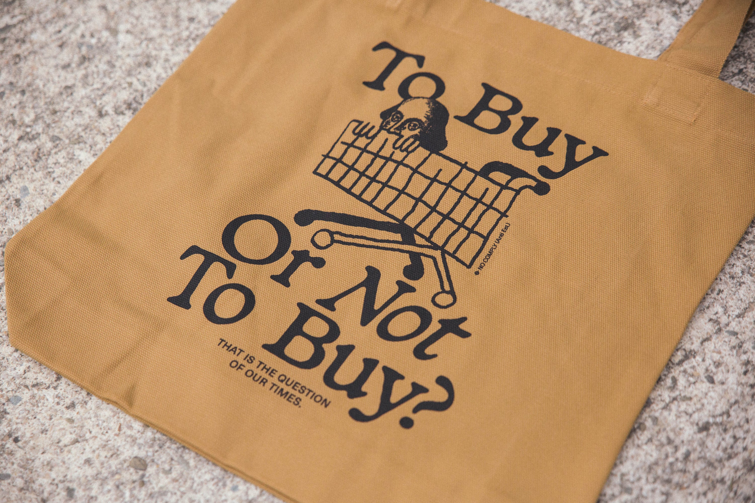 No Comply | Shopping Bag - Custom Clothing | T Shirt Printing | Embroidery | Screen Printing | Print Room NZ