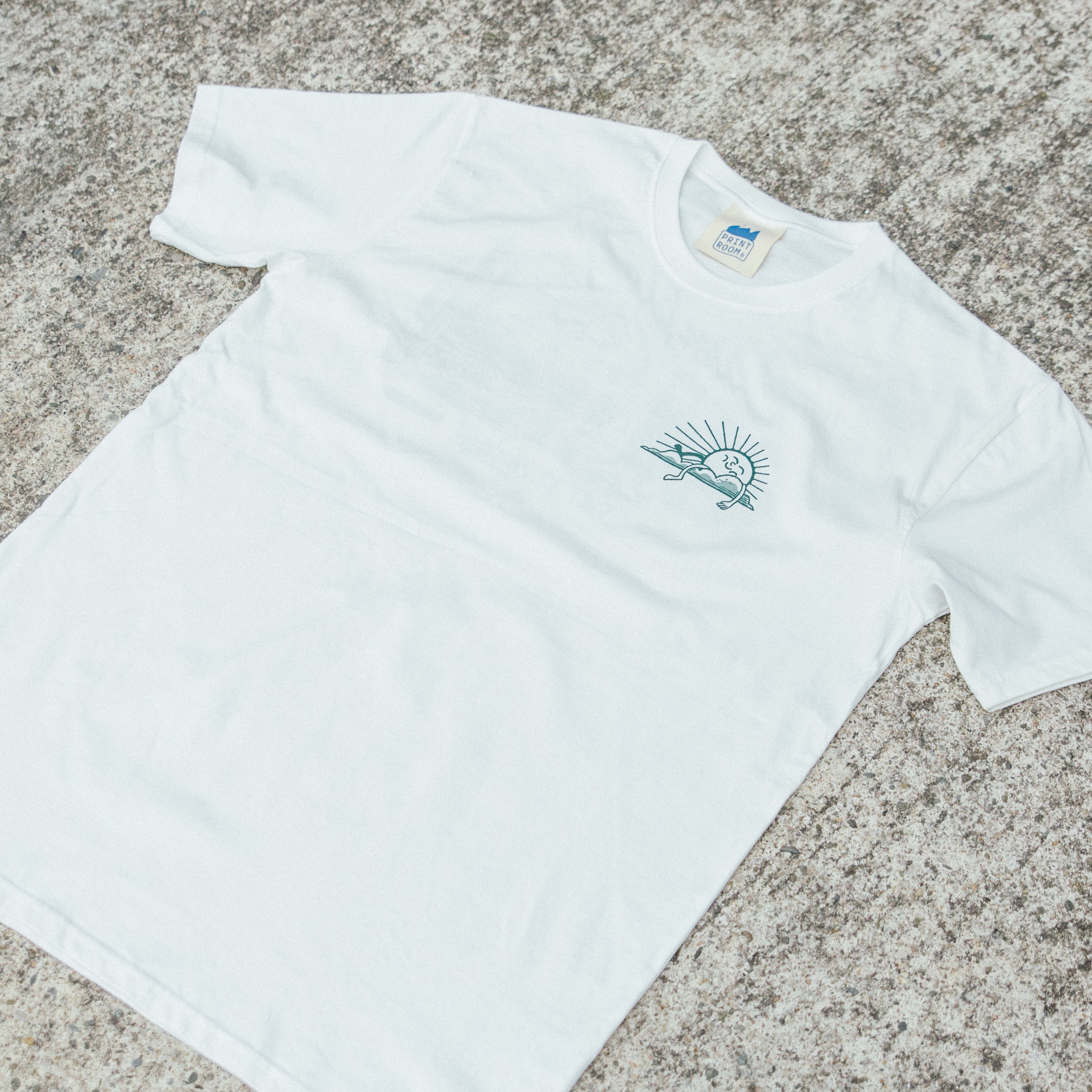 Blake Gordon | Camping Tee - Custom Clothing | T Shirt Printing | Embroidery | Screen Printing | Print Room NZ