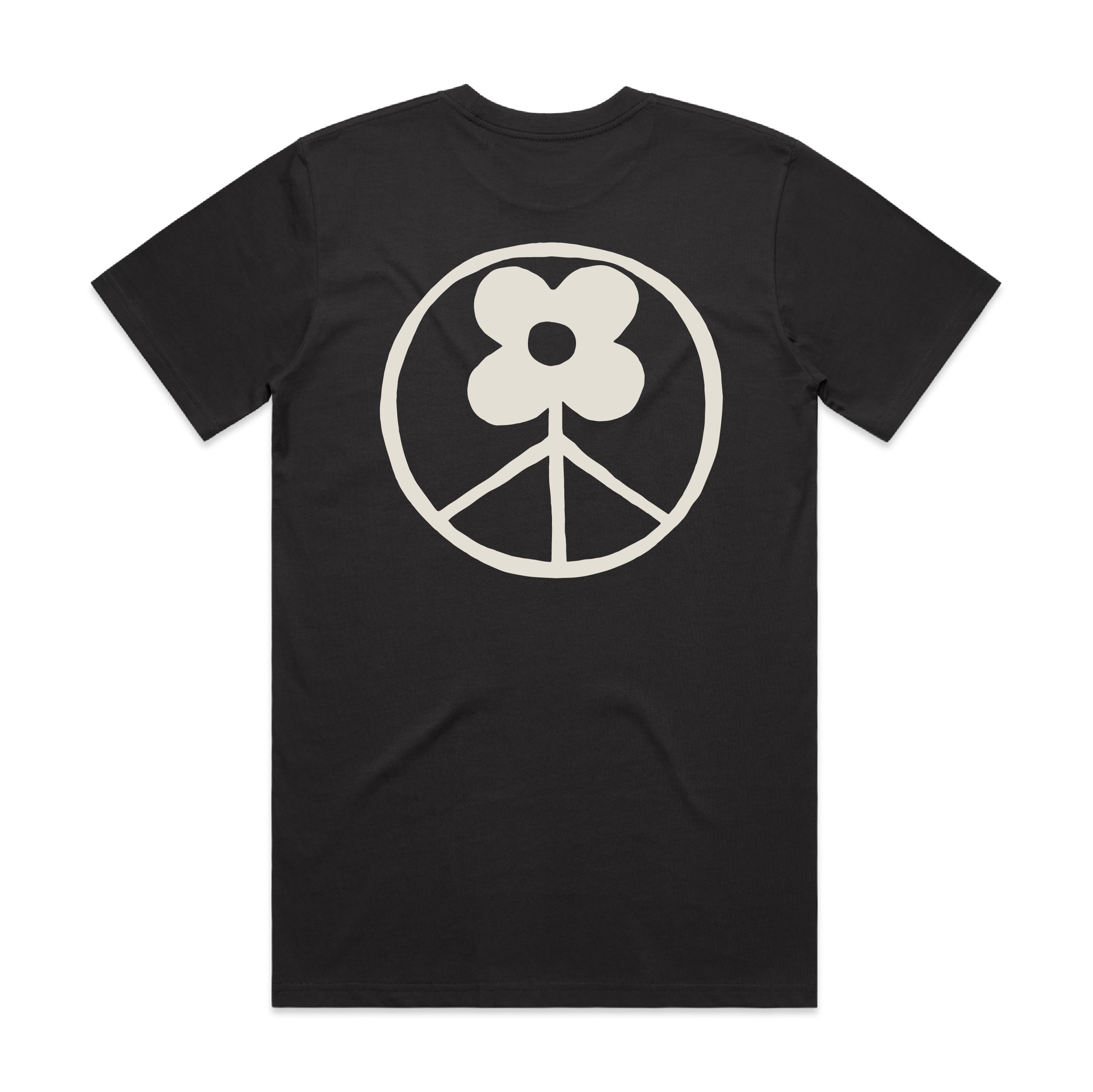 Woo Woo | Teach Peace Tee - Custom Clothing | T Shirt Printing | Embroidery | Screen Printing | Print Room NZ